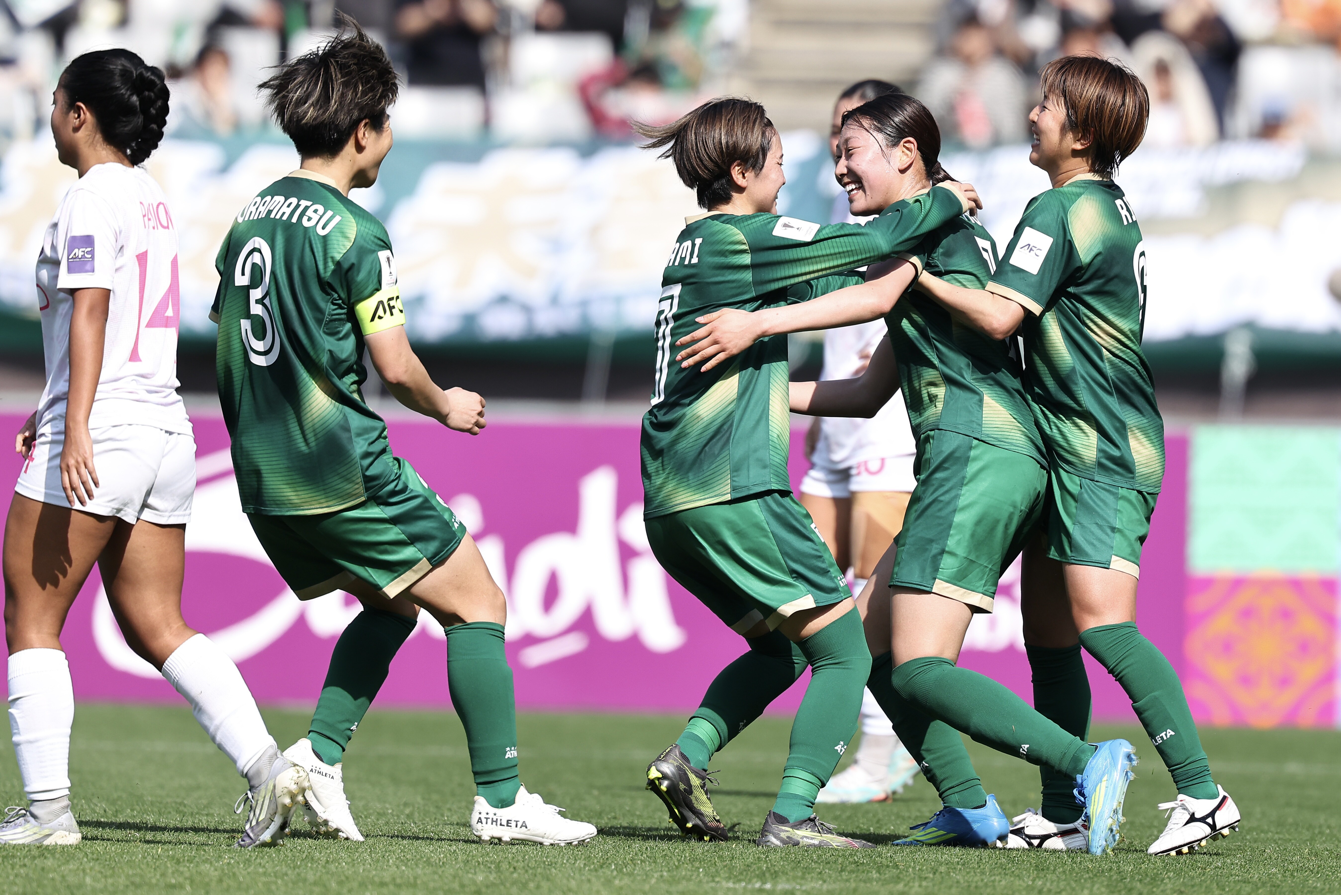 Tokyo Verdy Beleza thắng Stallion Laguna 5-0: kết quả tứ kết AWCL và tác động lên nhánh bán kết