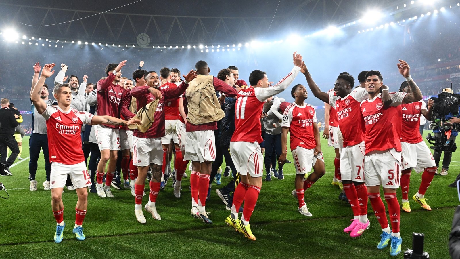 Arsenal Budapest UCL Final Arteta clean sheet knock-out 2026