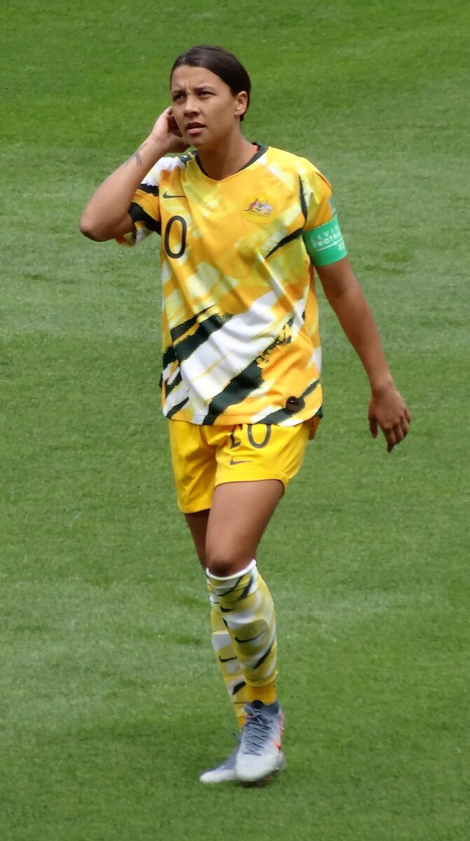 Sam Kerr đội trưởng Chelsea Women trong màu áo tuyển Úc, biểu tượng cuộc đua WSL 2025/26